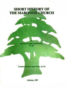 Short History of the Maronite Church