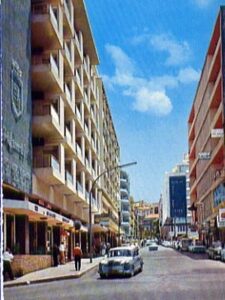 1970's Beirut Postcard: Big Hotels District