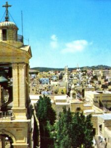 1970's Panorama of Bethlehem Postcard