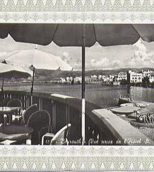 1960's Lebanon Greeting Card / Postcard View From St. Georges Hotel