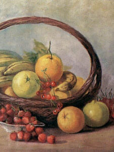 Untitled (Fruit basket) / سلة فاكهة