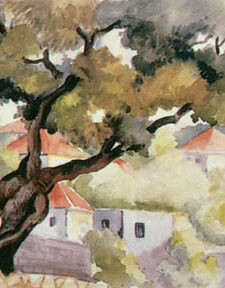 Oak Tree - 1947 / شجرة سنديان - ١٩٤٧